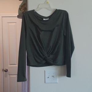 Cropped long sleeve